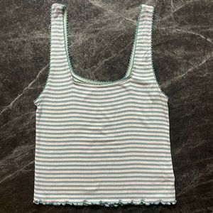 Medium cropped rib tank from American Eagle.